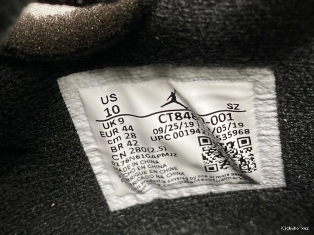5 x Jordan CT8480-001 Black Off-White Air 0822